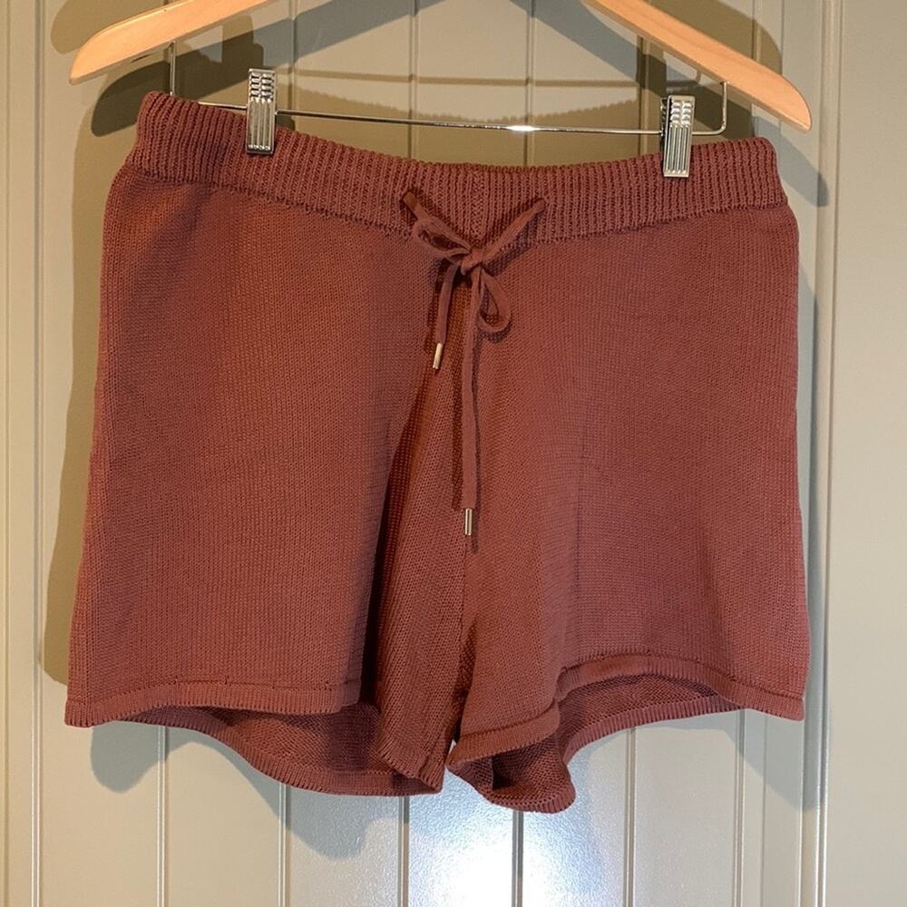 In Loom knit shorts